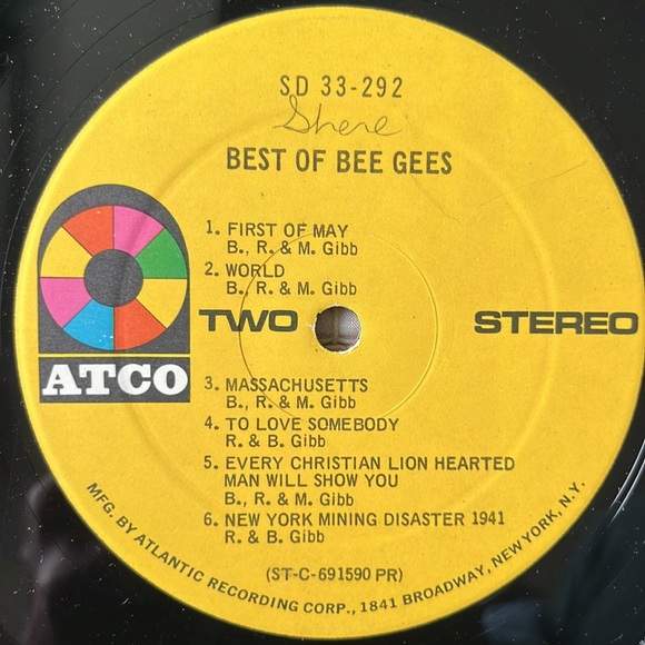 Bee Gees - “Best Of Bee Gees” Vinyl LP - Picture 5 of 5